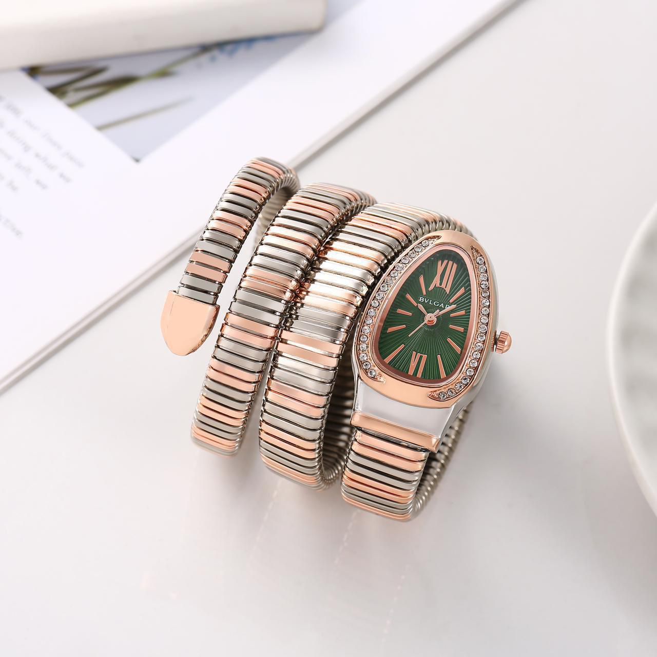 BVLGARI Dual Toned Women Watch Fashionwheel