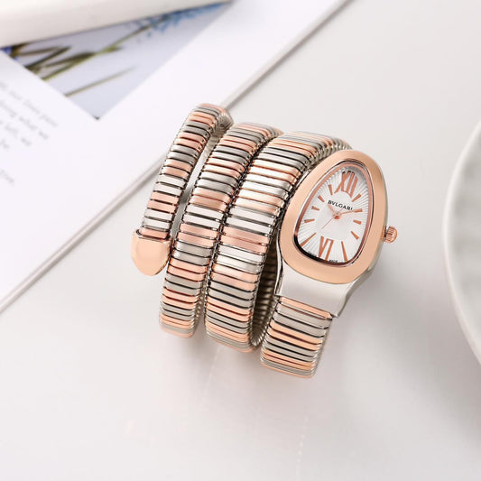 BVLGARI Dual Toned Women Watch Fashionwheel