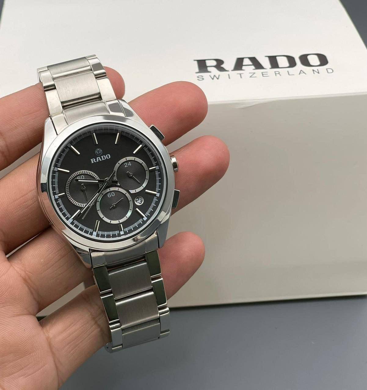 Rado Chronograph Silver Collection Fashionwheel