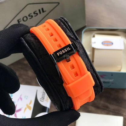 Fossil Dive Timepiece Orange Fashionwheel