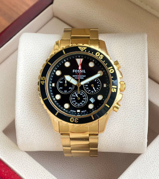 Fossil Bronson Golden Case Fashionwheel