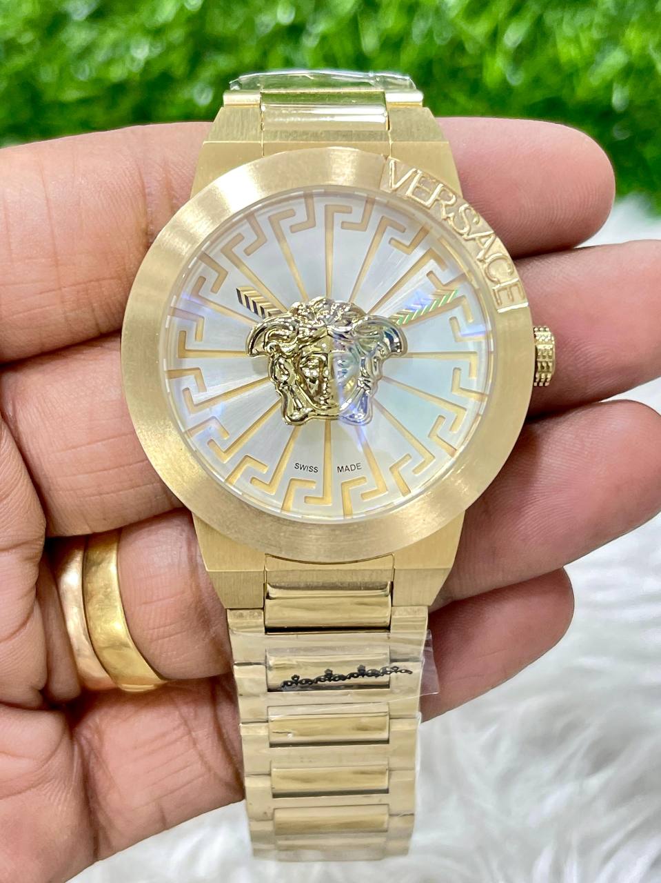 VERSACE NXT Gold Tone Watch Fashionwheel