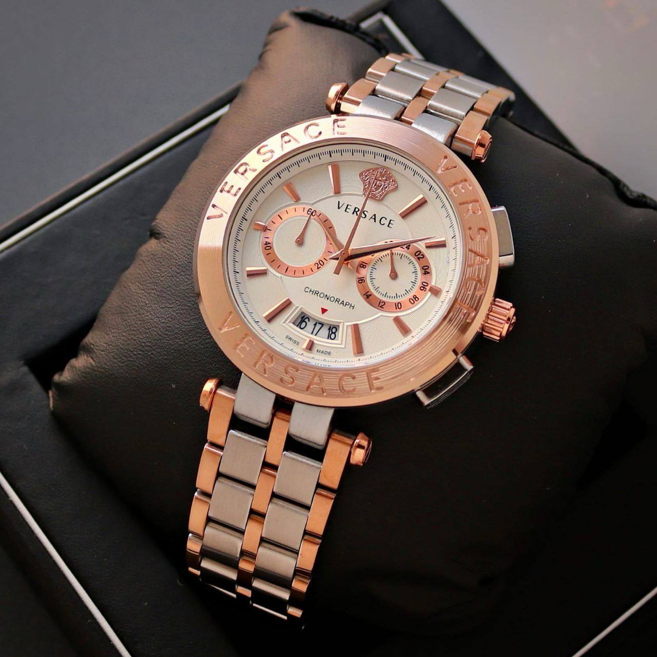 Versace Aion Chronograph Rosegold Fashionwheel