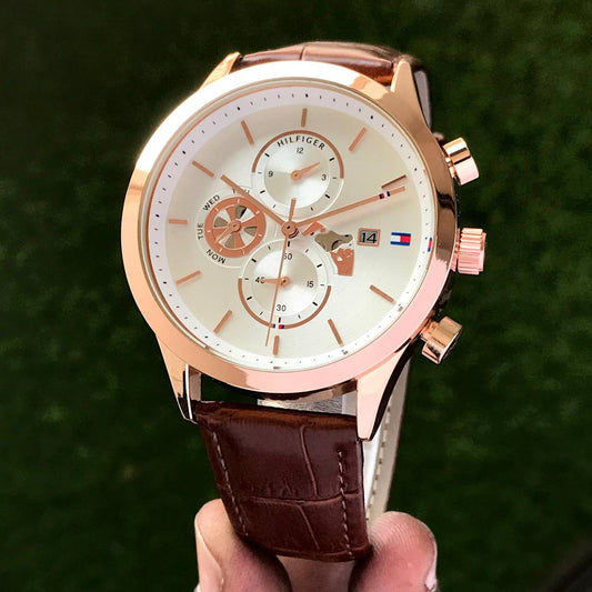 Tommy Hilfiger Chronograph Quartz Machinery Fashionwheel