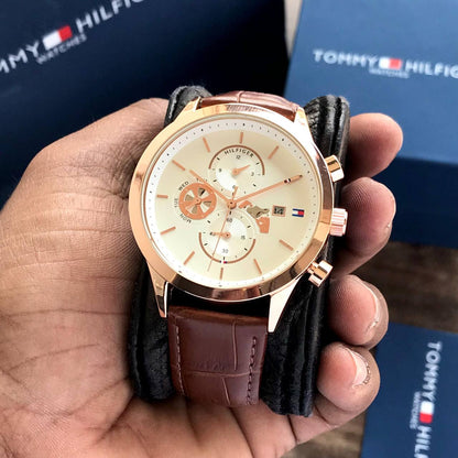 Tommy Hilfiger Chronograph Quartz Machinery Fashionwheel