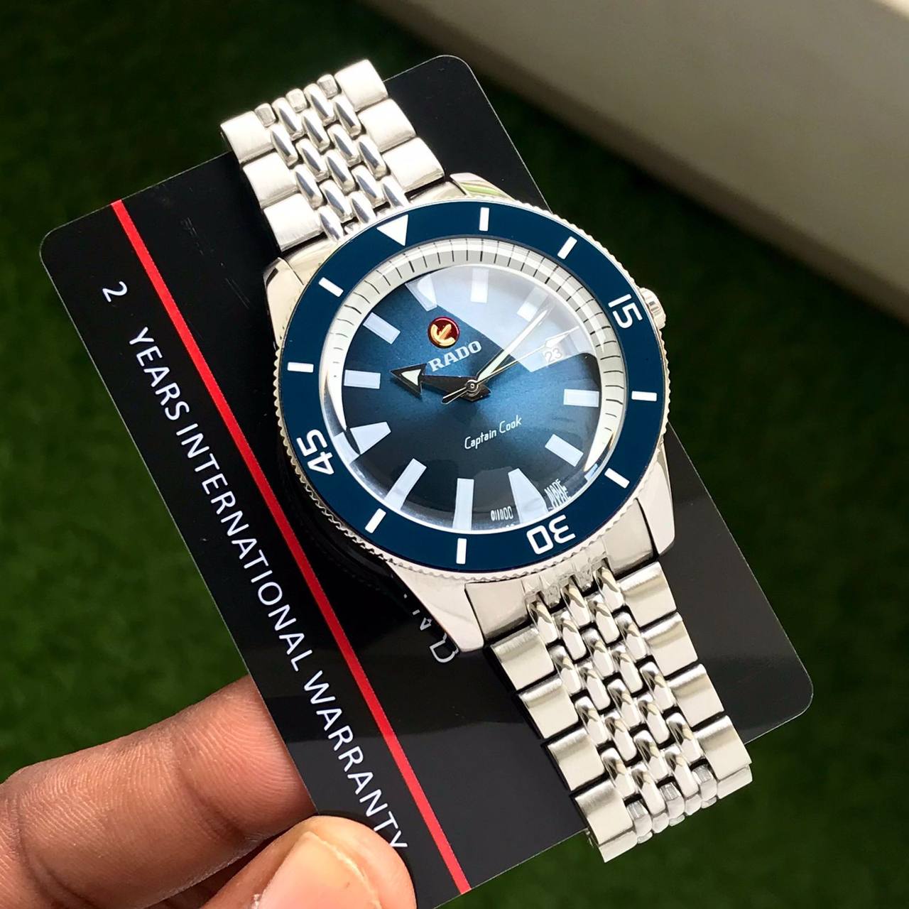 Rado Captain Cook Silver tone Fashionwheel