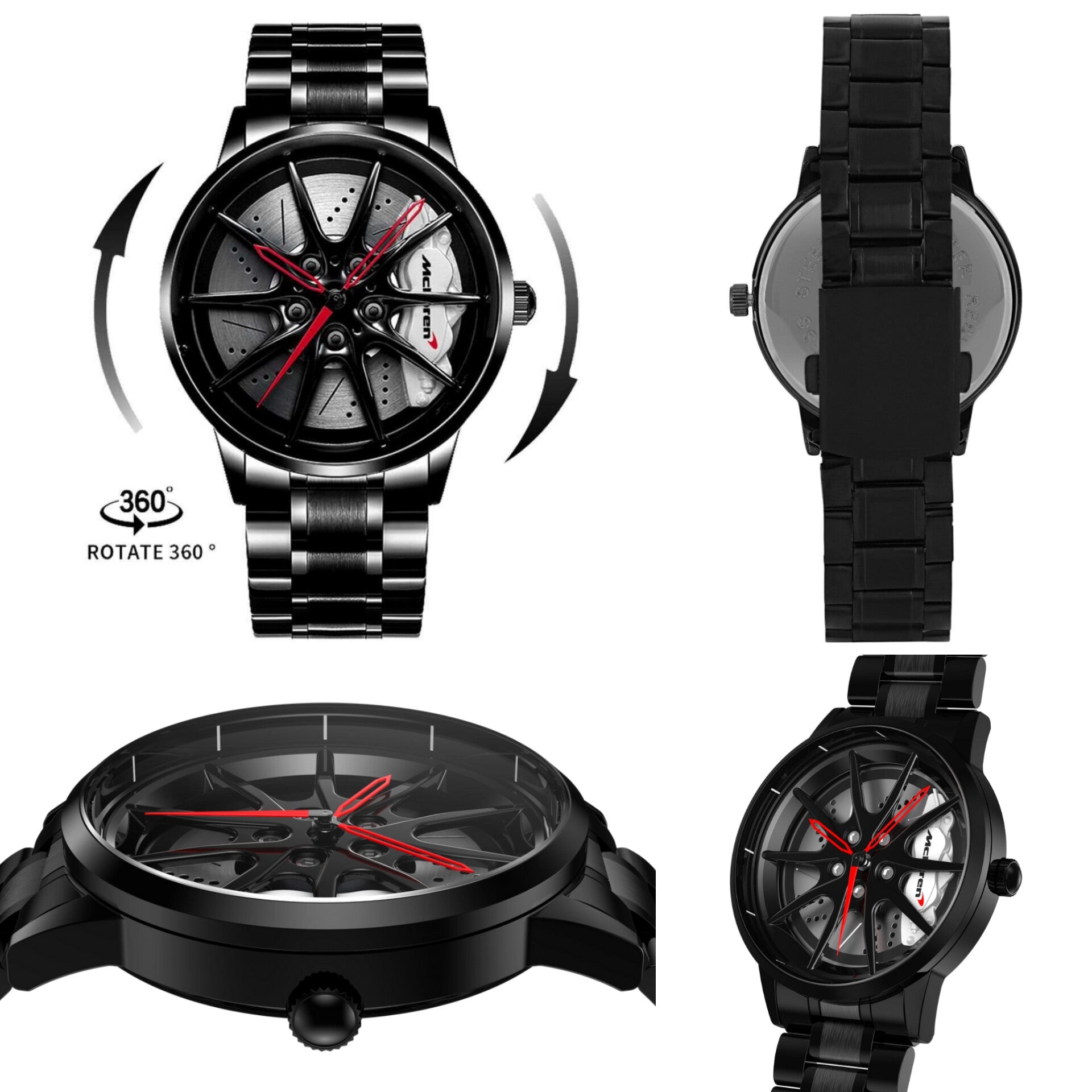 🛞Gyro Spin Rotating Wheel Watch Model 5️⃣ Fashionwheel