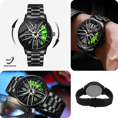 🛞Gyro Spin Rotating Wheel Watch Model 2️⃣ Fashionwheel