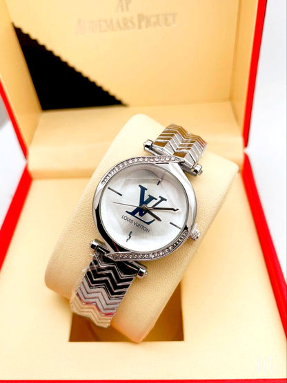 Louis Vuitton Stone Studded Women Watch Fashionwheel