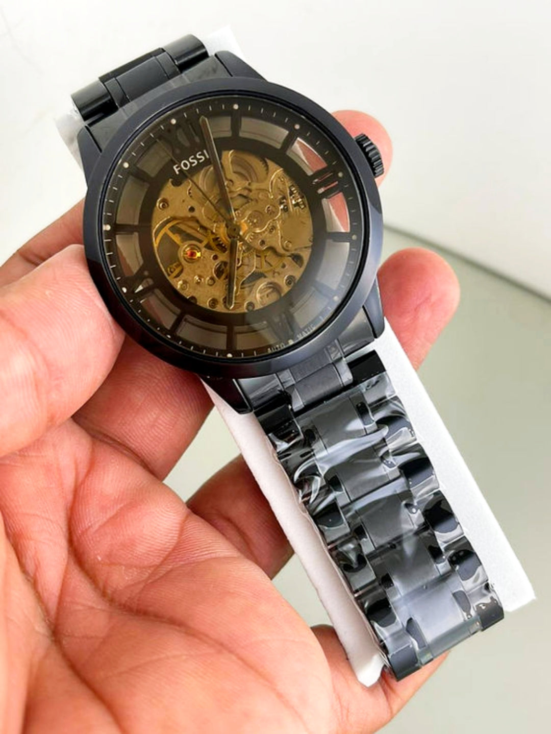 Fossil Automatic Townsman Stainless Steel Watch Fashionwheel