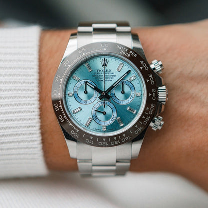 Rolex Cosmograph Daytona Blue Dial Fashionwheel