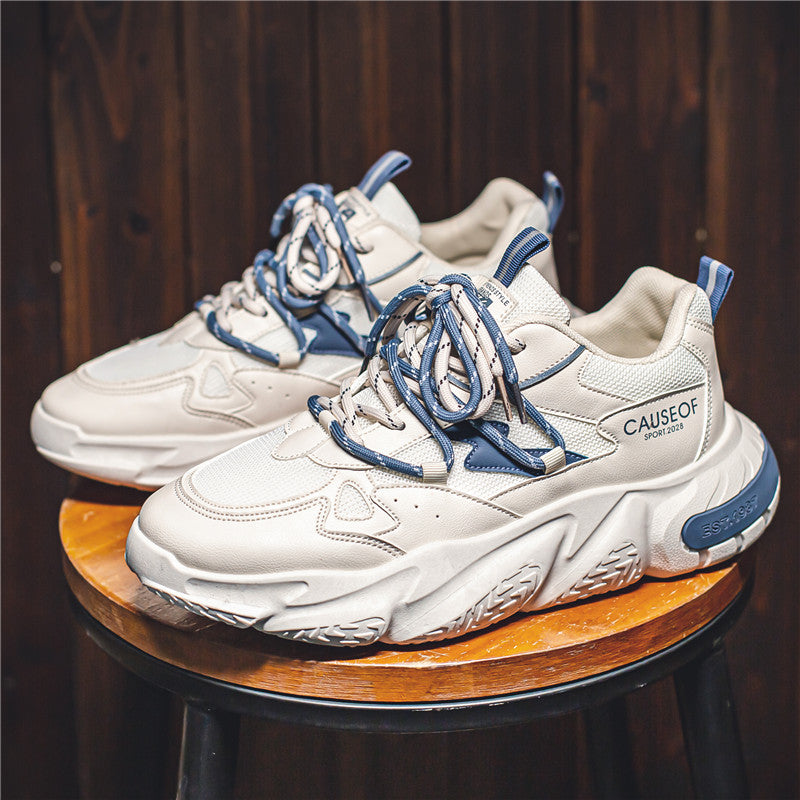 Fashion Low Cut Unisex White Strip Sneakers Fashionwheel