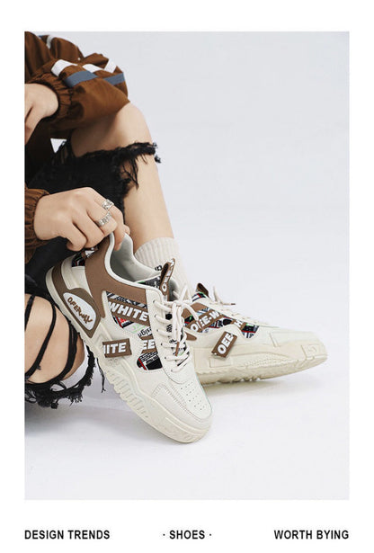 Fashion Cotton Fabric Unisex Casual Sneakers Fashionwheel