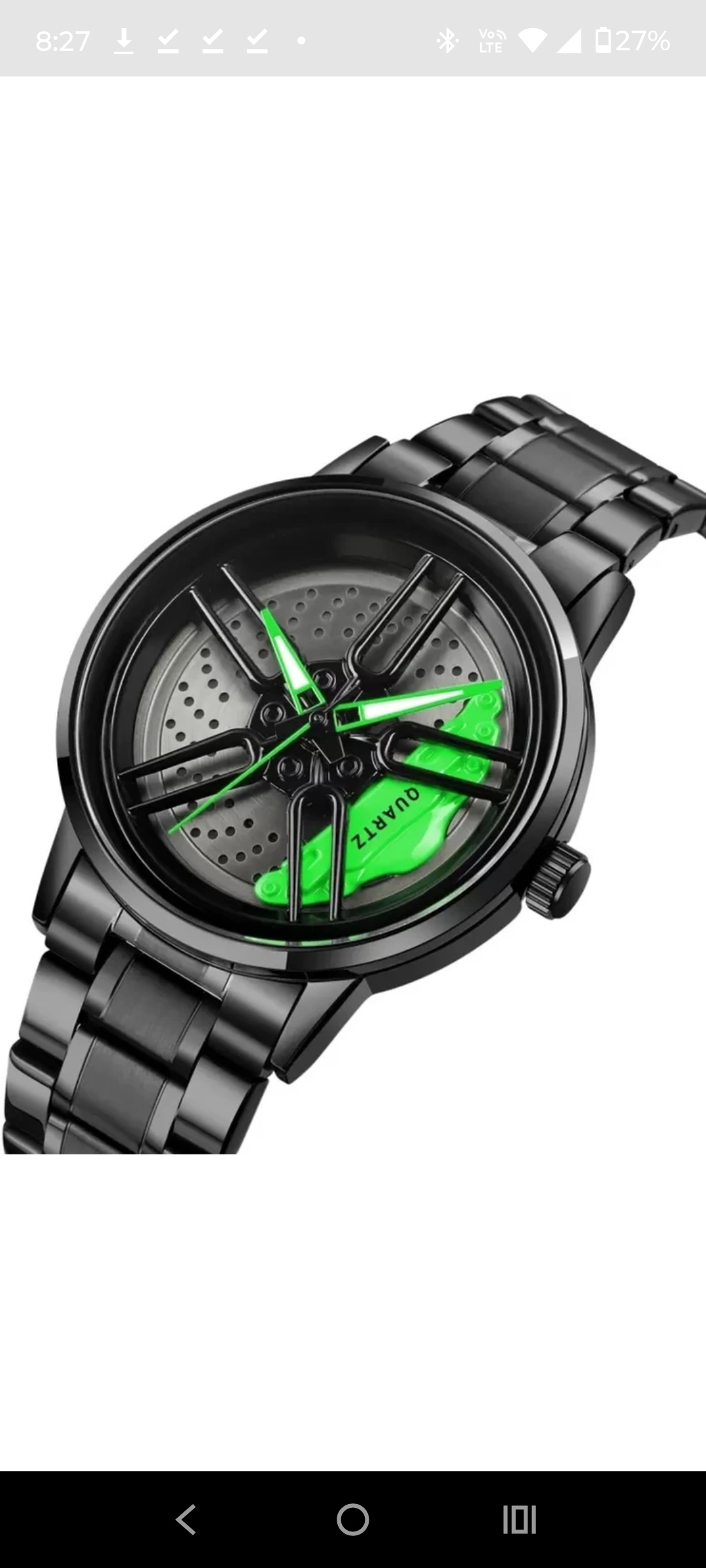 🛞Gyro Spin Rotating Wheel Watch Model 8️⃣ Fashionwheel