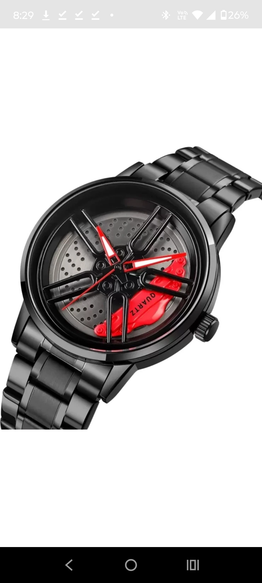 🛞Gyro Spin Rotating Wheel Watch Model 8️⃣ Fashionwheel