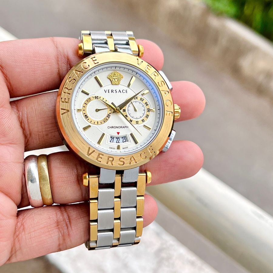 Versace Aion Chronograph Gold Fashionwheel