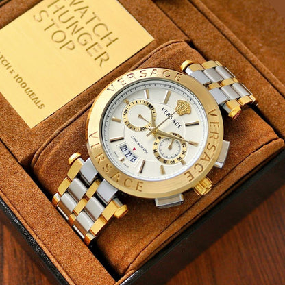 Versace Aion Chronograph Gold Fashionwheel