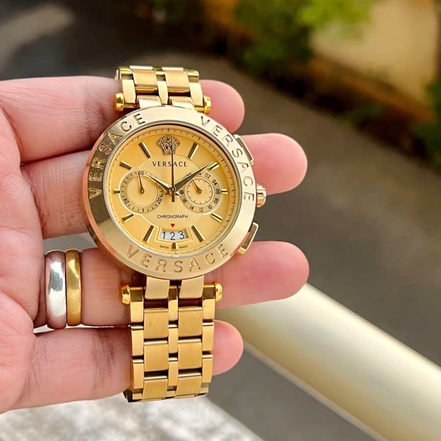 Versace Aion Chronograph Golden Fashionwheel