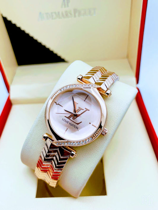 Louis Vuitton Stone Studded Women Watch Fashionwheel