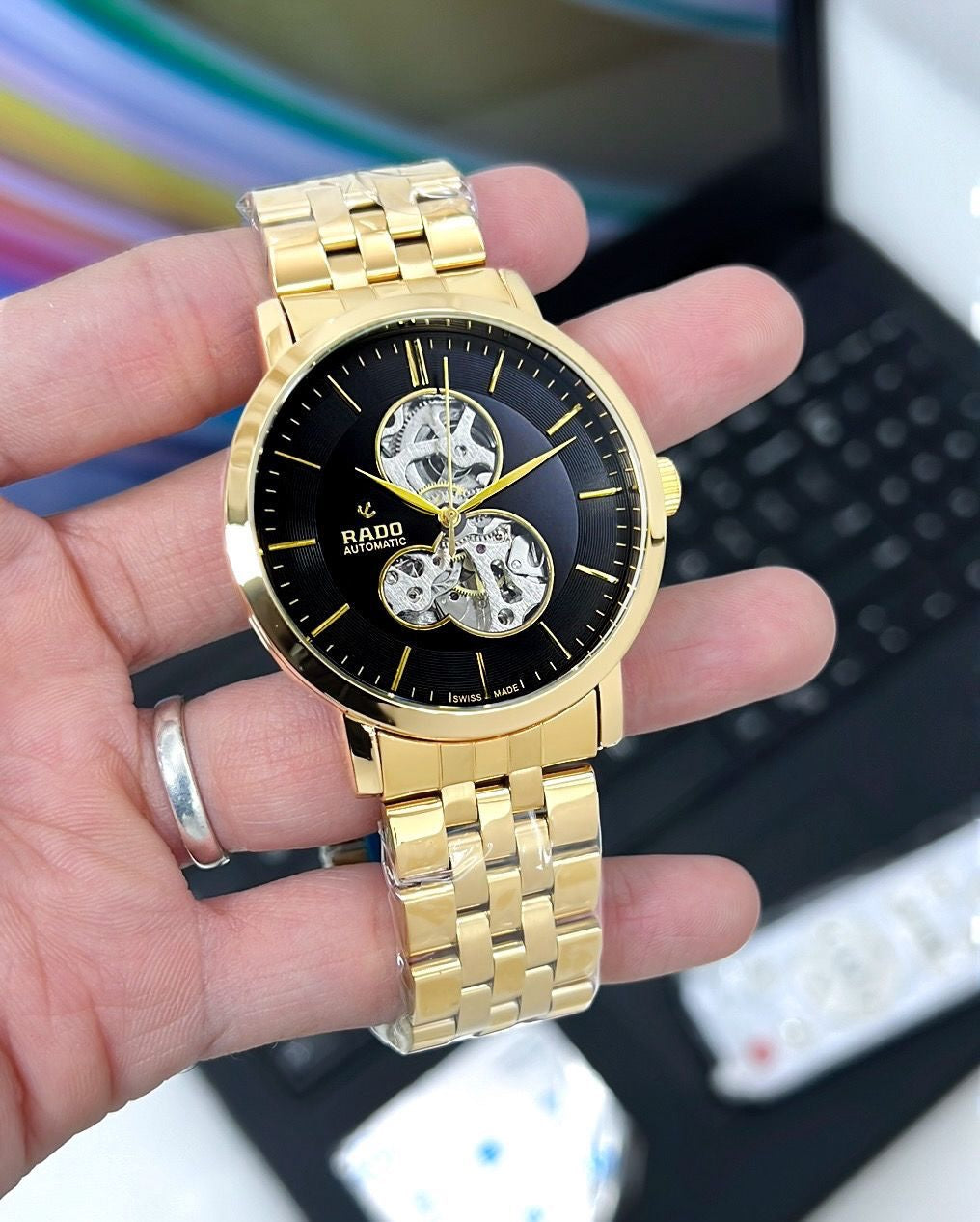 Rado Coupole Open Heart Gold Automatic Fashionwheel