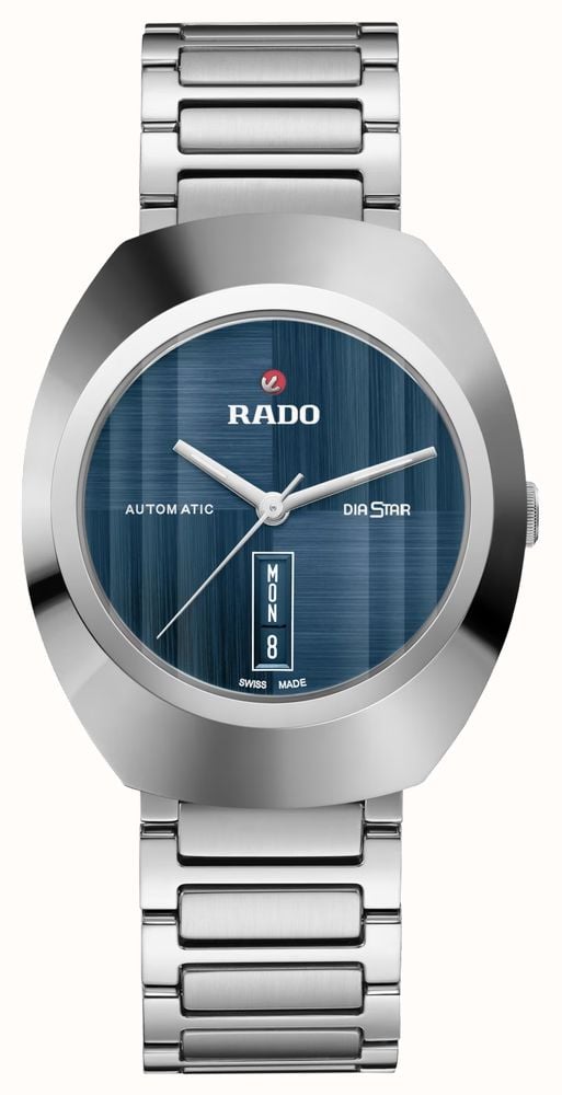 Rado Diastar Silver Automatic Machine Unisex Watch Fashionwheel