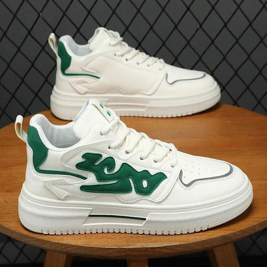 Fashion British Style Green Chunky Unisex Shoes Fashionwheel