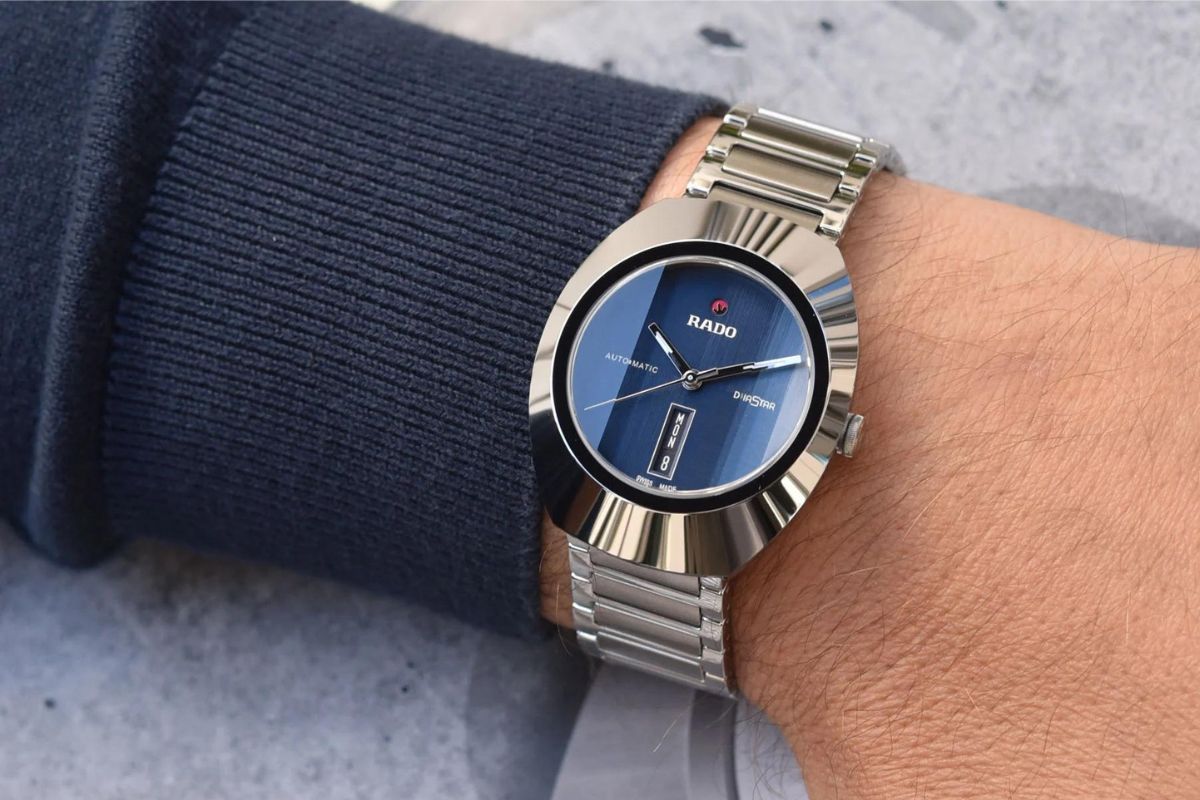 Rado Diastar Silver Automatic Machine Unisex Watch Fashionwheel