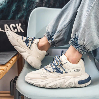 Fashion Low Cut Unisex White Strip Sneakers Fashionwheel