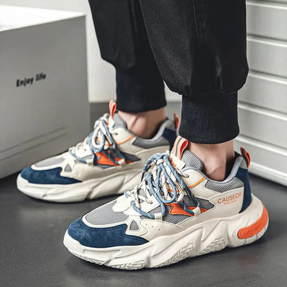 Fashion Low Cut Unisex Blue Strip Sneakers Fashionwheel