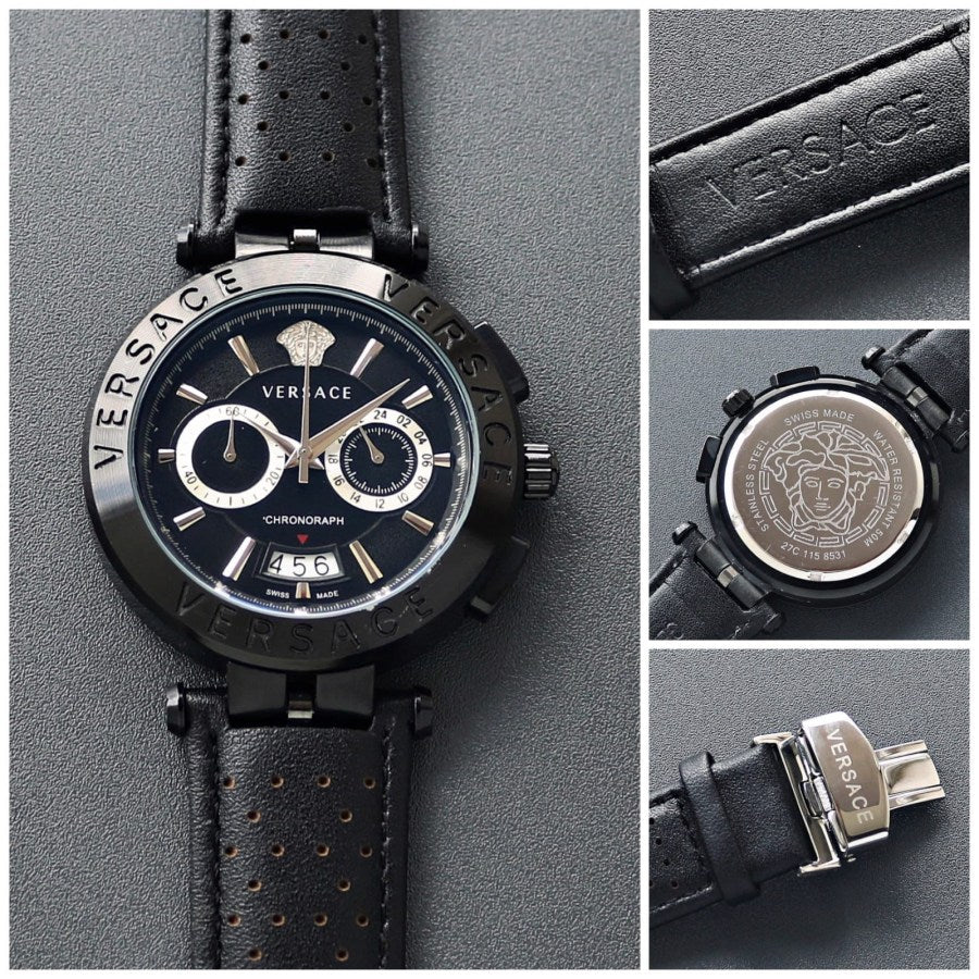 Versace Aion Chronograph black Fashionwheel