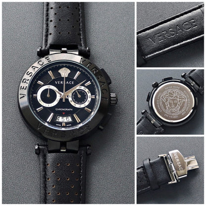 Versace Aion Chronograph black Fashionwheel