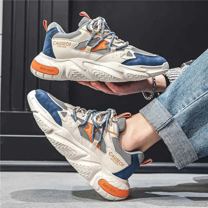 Fashion Low Cut Unisex Blue Strip Sneakers Fashionwheel