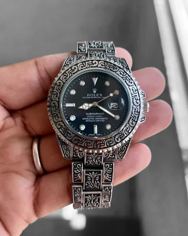 Rolex Hand Engraved – 2colors Fashionwheel