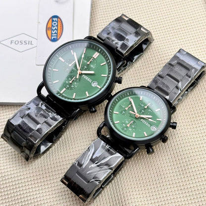 Fossil Couple Quartz Watch Fashionwheel