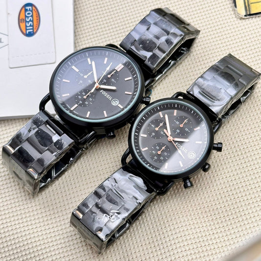Fossil Couple Quartz Watch Fashionwheel