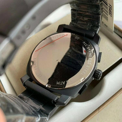 Fossil Chronograph Black stainless steel watch Fashionwheel