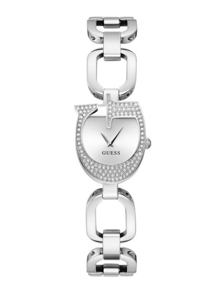 Guess Oval Shape Diamond Studded Women Watch Fashionwheel