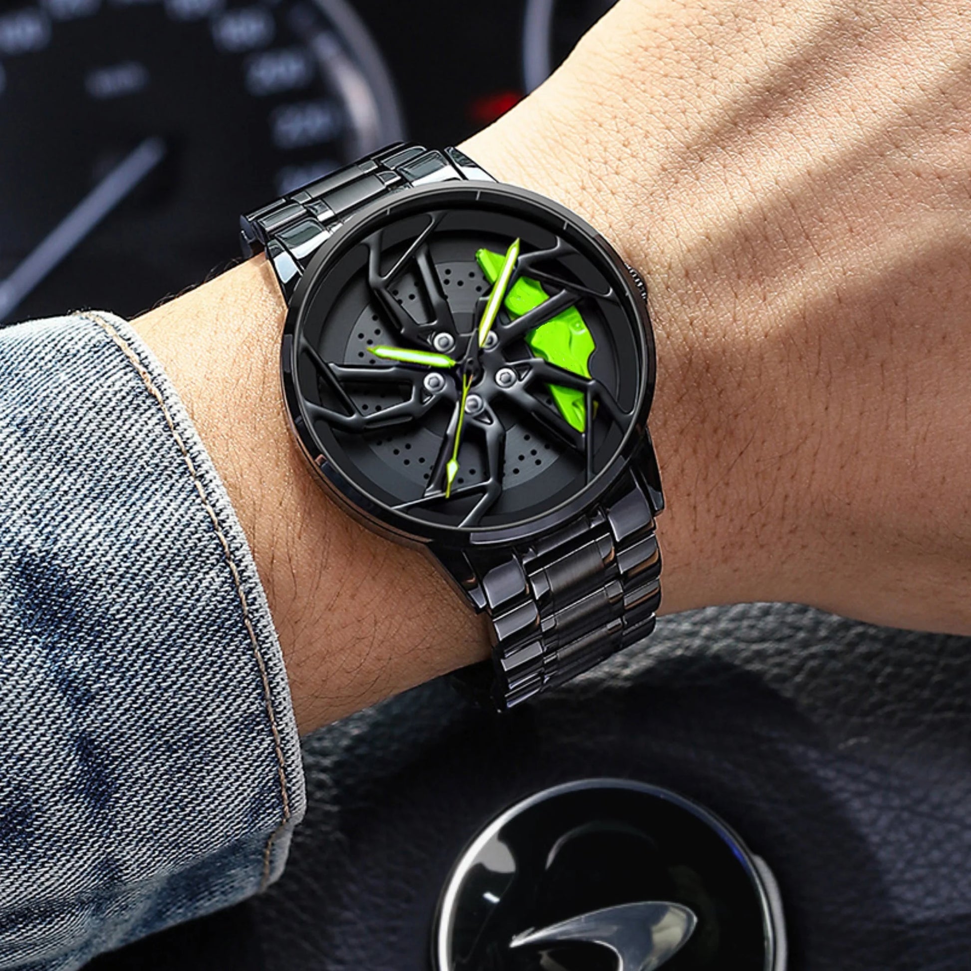 🛞Gyro Spin Rotating Wheel Watch Model 1️⃣ Fashionwheel