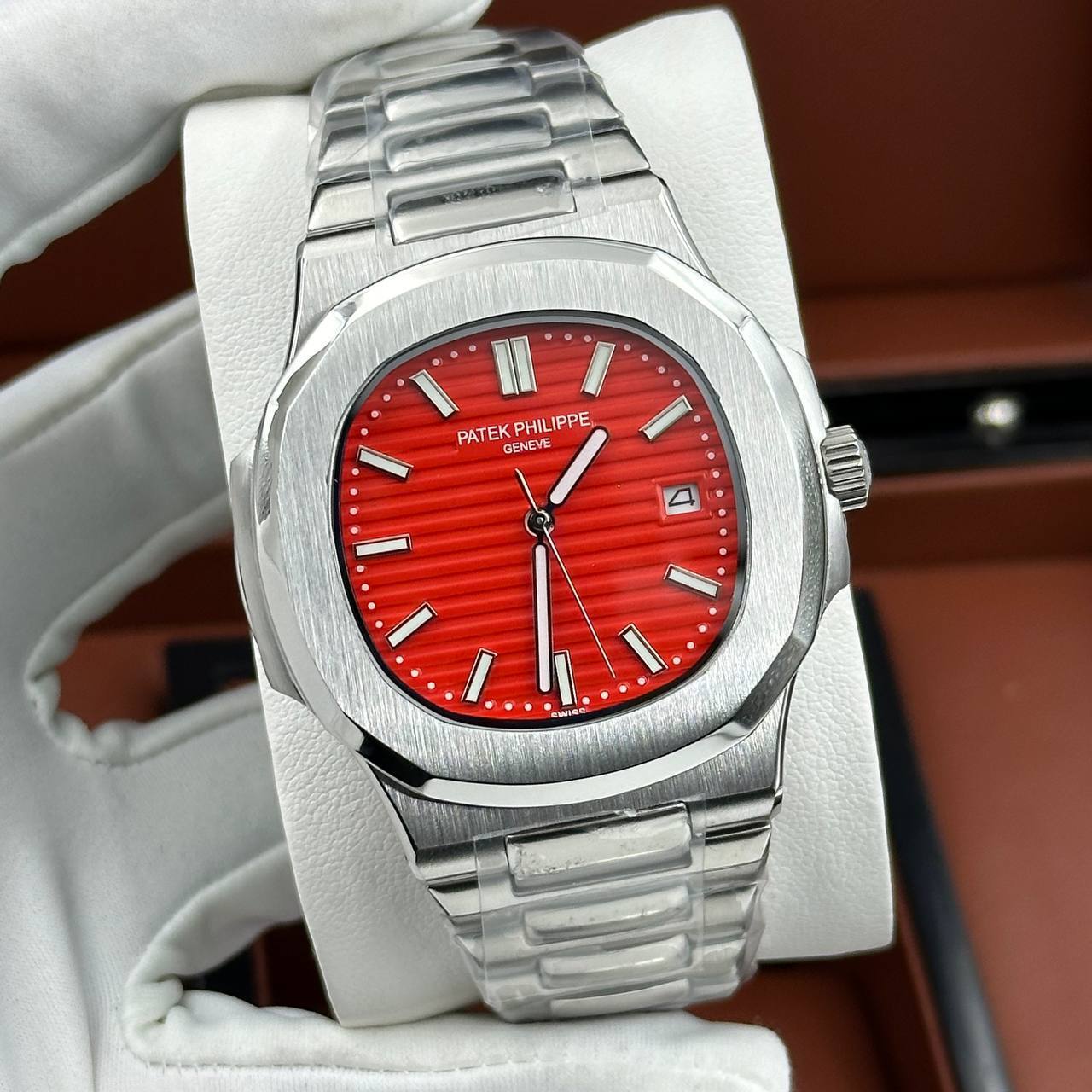 Patek Philippe Grand Complication Red Dial Fashionwheel