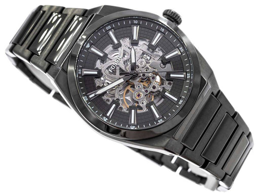 Fossil Everett Automatic Skeleton Watch Fashionwheel