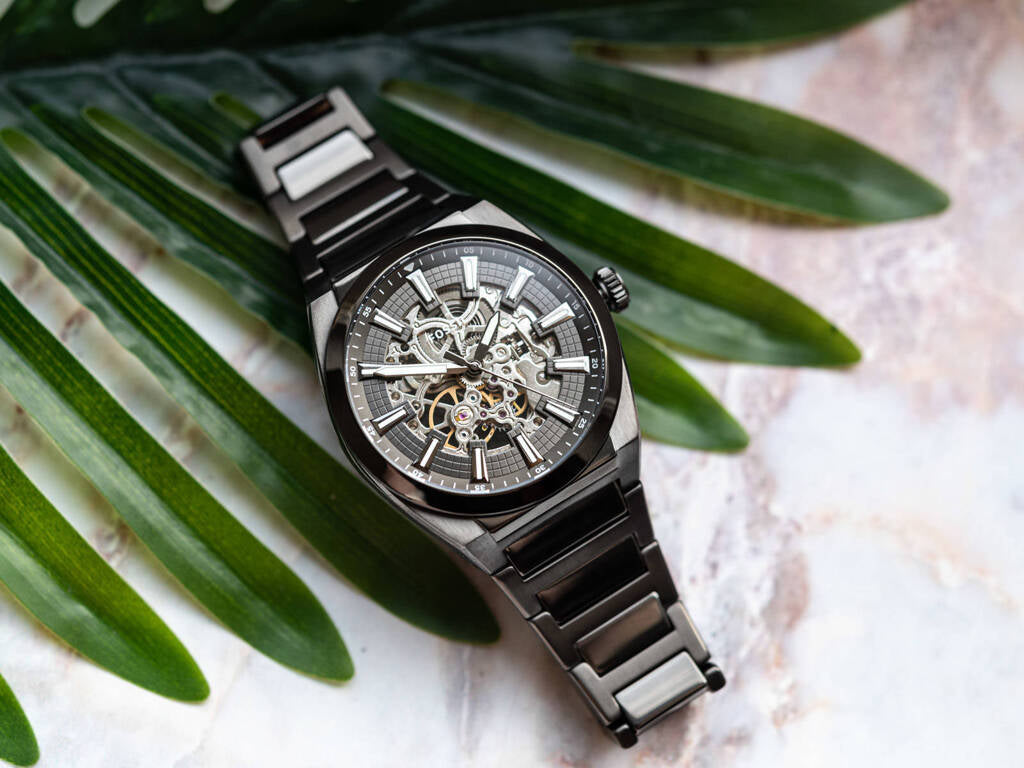 Fossil Everett Automatic Skeleton Watch Fashionwheel