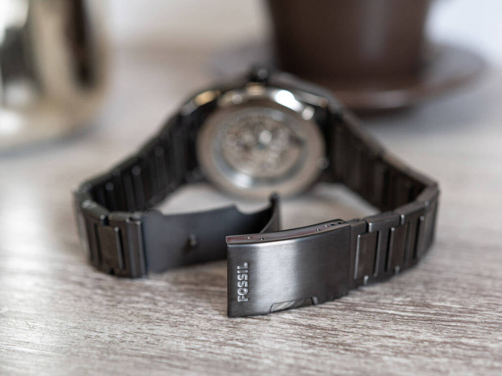 Fossil Everett Automatic Skeleton Watch Fashionwheel