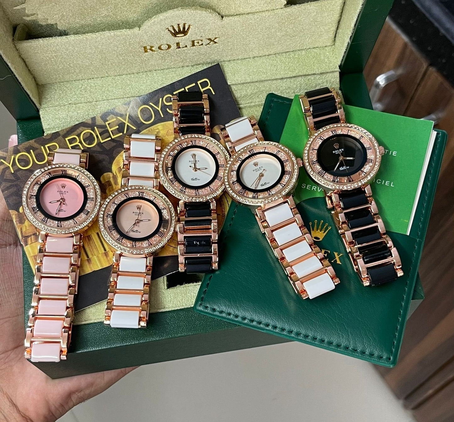 Rolex Zoom Quartz Women Watch Fashionwheel