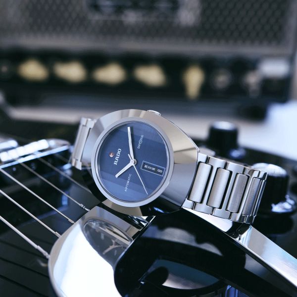 Rado Diastar Silver Automatic Machine Unisex Watch Fashionwheel