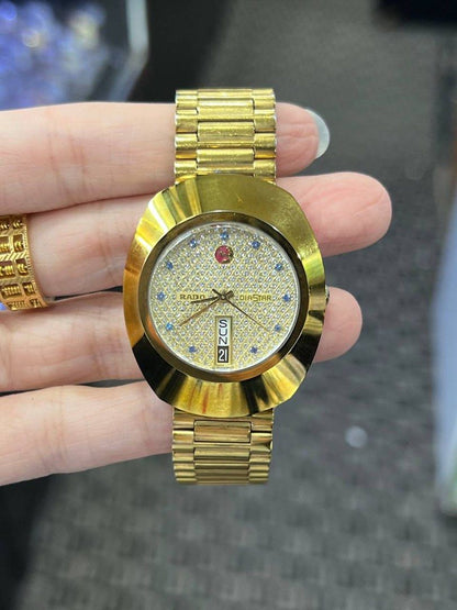 RADO Diastar Diamond studded Automatic Unisex Watch Fashionwheel