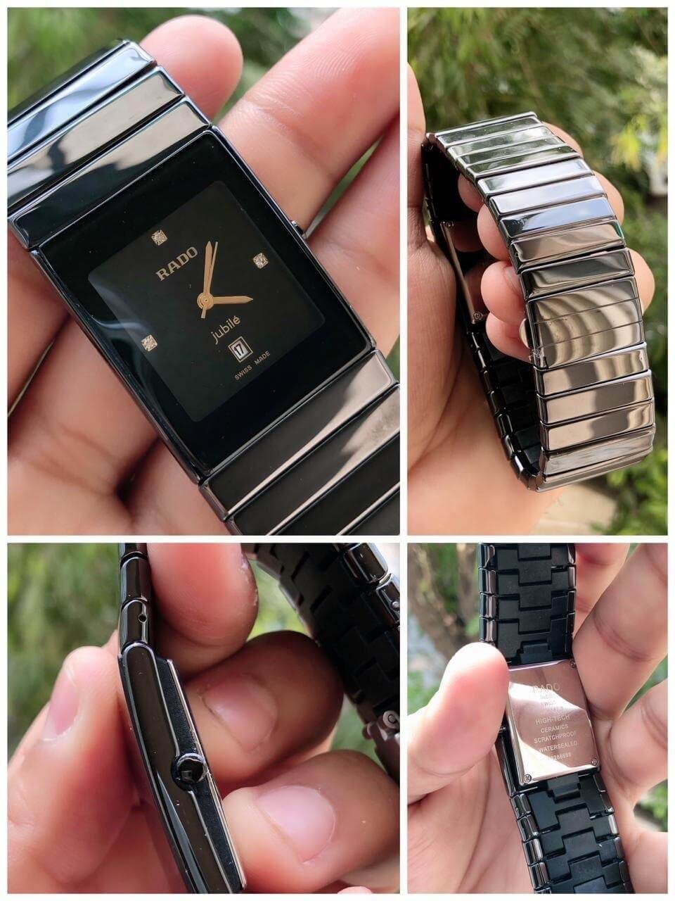 Rado Jubile Black Ceramic Unisex Watch Fashionwheel