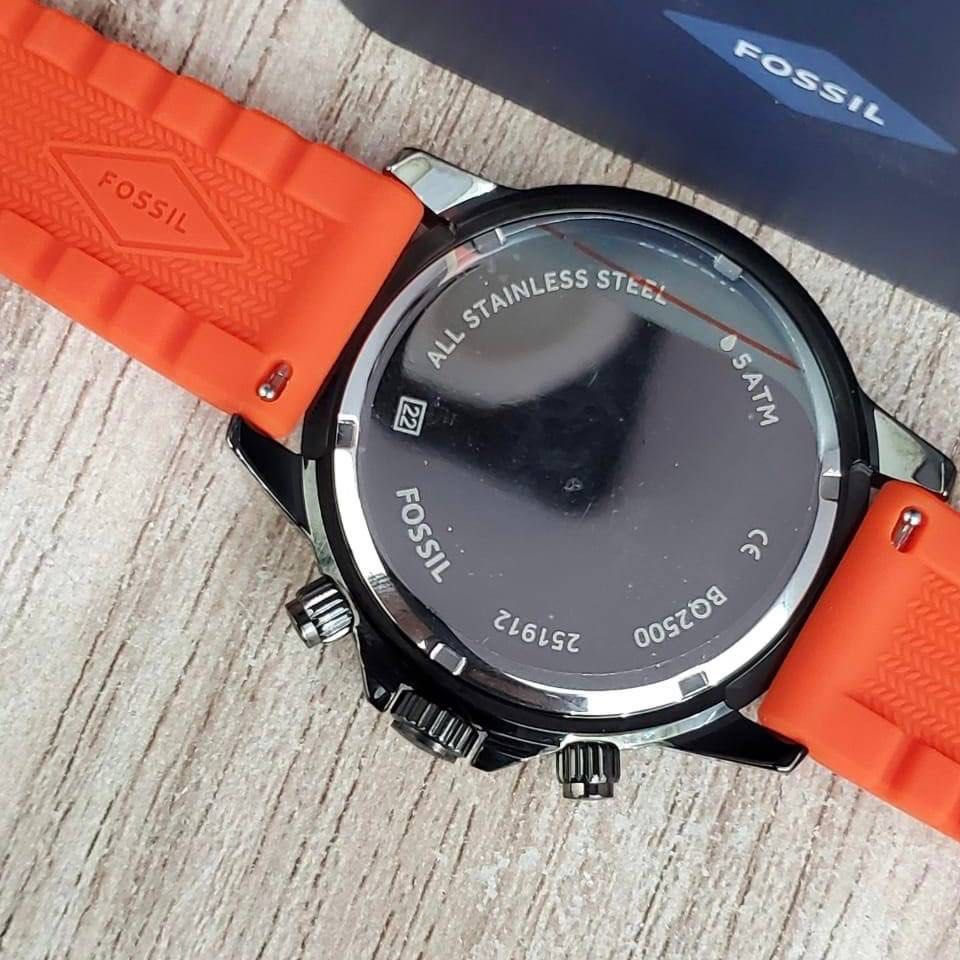 Fossil Dive Timepiece Orange Fashionwheel