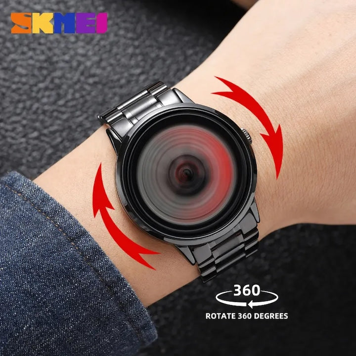 🛞Gyro Spin Rotating Wheel Watch Model 🔟 Fashionwheel